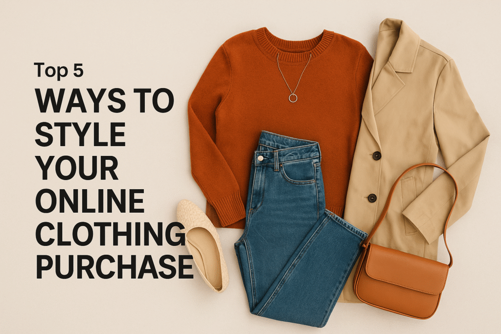 Top 5 ways to style your online clothing purchase?